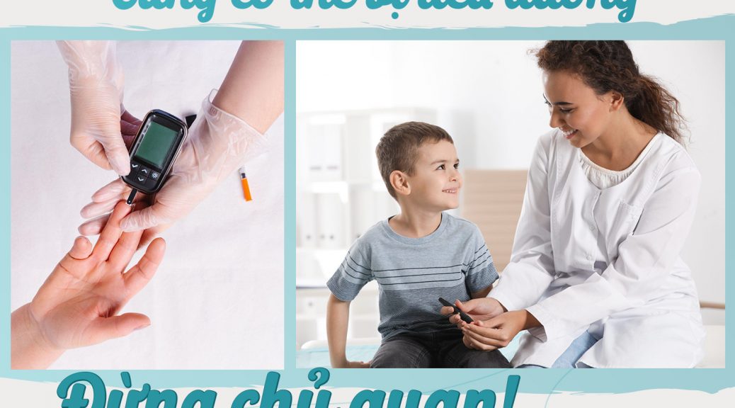 trẻ em cũng có thể bị tiểu đường