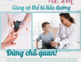 trẻ em cũng có thể bị tiểu đường
