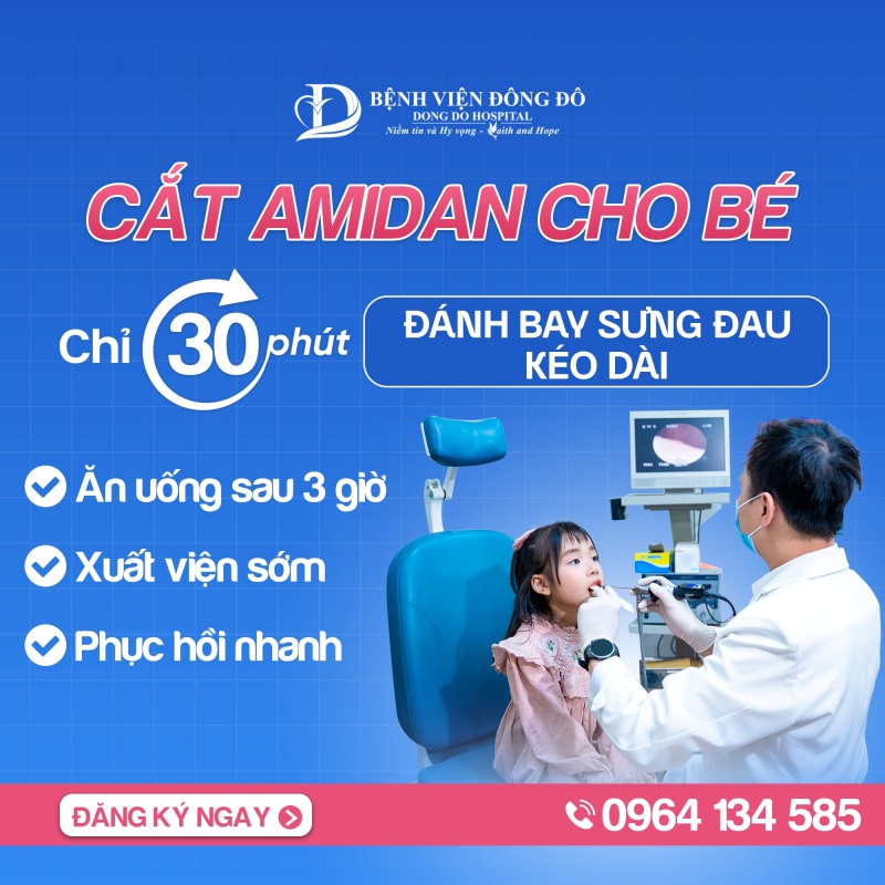 CẮT AMIDAN CHO BÉ YÊU TẠI ĐÔNG ĐÔ