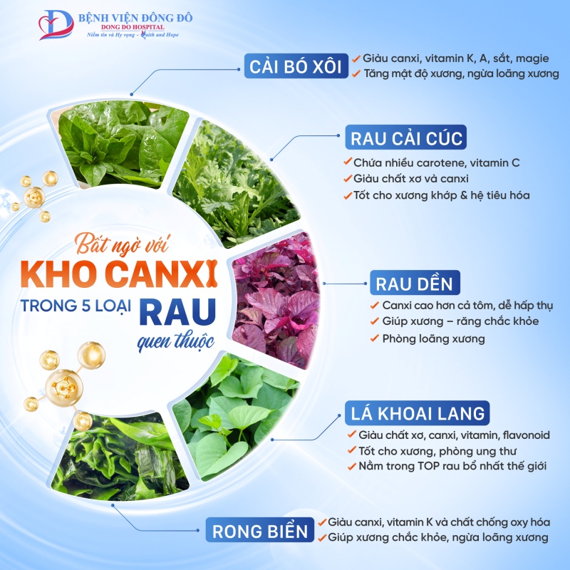5 LOẠI RAU GIÀU CANXI HƠN CẢ TÔM, CÁ – BẠN ĐANG ĂN MỖI NGÀY MÀ KHÔNG BIẾT!