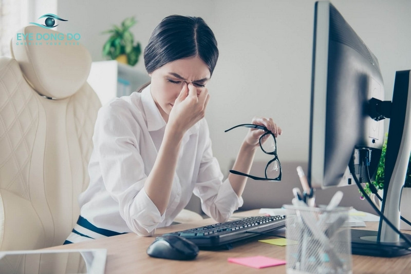 Hội chứng thị giác màn hình ảnh hưởng đến chất lượng công việc