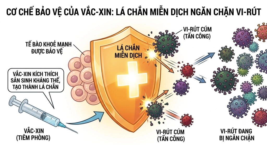 Bản đồ tiêm chủng mùa Thu – Đông: 3 loại vắc-xin quan trọng cần bổ sung ngay trong tháng 10